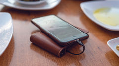 What's New, What's Hot is Travel Weekly's look at useful and fun travel gadgets, edited by Joe Rosen. First up, the Horween Leather Charging Wallet. Made from American leather from the Horween tannery in Chicago, this unique product from Nomad uses a built-in 2400Ah battery to provide a full charge for your electronic accessories. Both the Bi-Fold and the Slim wallet models employ RFID blocking technology to protect the integrity of your information, have room for credit cards and include storage pockets (the Bi-Fold also has a cash pocket).