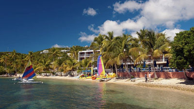 Bolongo Bay Beach Resort in St. Thomas is one of the hotels participating in the USVI Centennial Commemoration promotion.
