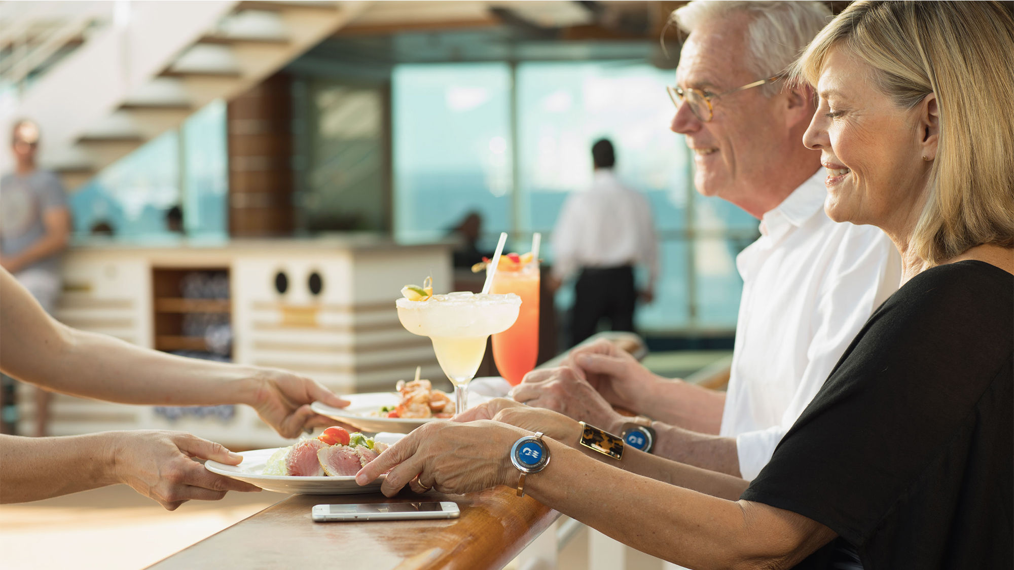 Ocean Medallions will work in tandem with the Ocean Compass mobile app, which will make drink suggestions based on preferences or prior purchases.