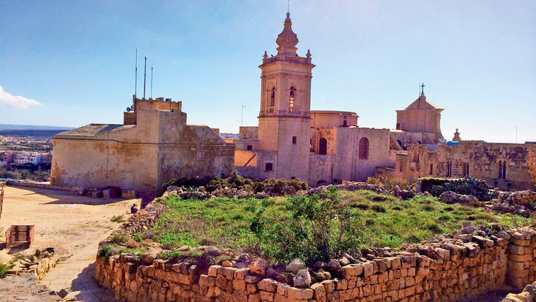 A church on the island of Gozo.