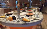 Another serving station in the Colonnade restaurant.