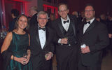 Lucy Bueti of Priceline, Maurice Honor of Hertz, Bill Jose of Priceline and Anthony Ciminera of Hertz.