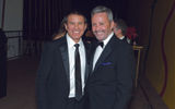 Andy Stuart of Norwegian Cruise Line and Bruce Shulman of Travel Weekly.