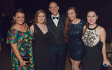 Emily Bertsch, Emma Brumbaugh, Ryan Doncsecz, Megan Doncsecz and Alison Murphy of VIP Vacations.