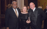 Gary Sadler of Unique Vacations, Lindsey Smith of L&S Travel and Paul Smith of TravelSmiths.