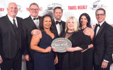 Justin French,  Mike Julius, Ann Hall, Adolfo Perez, Janet Wygert, Erin Martin and Kirk Neal of Carnival Cruise Line.