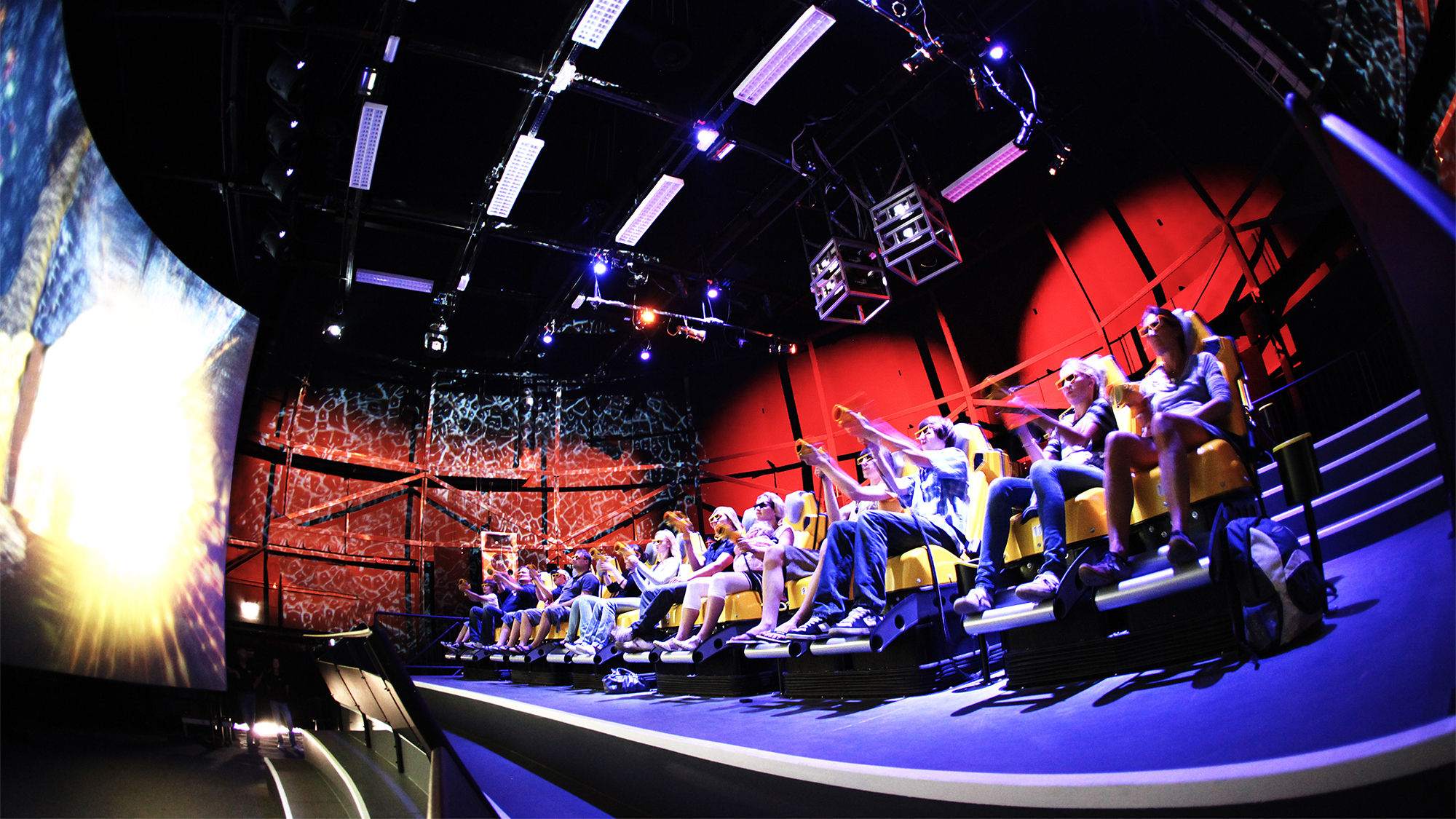 GameWorks' XD Dark Ride takes visitors on a 3-D interactive adventure where they fight zombies, mummies and more.