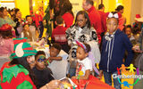 Volunteer Angelica Rivera, left, donned an elf's outfit and a paintbrush during Protravel International's annual Children's Holiday Party at New York's Mount Sinai Downtown hospital. The party, held in conjunction with the Children’s Brain Tumor Foundation, invited young patients, their families and caregivers to enjoy activities such as a magic show, a bounce house, live music and a visit from Santa. Each of the 400 kids who attended also received a gift.