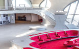 The sunken lounge of the TWA Flight Center will be a centerpiece of the hotel.