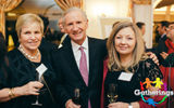 Travel Leaders Group held an exclusive event for Protravel International, Tzell Travel Group and Travel Leaders Network agents at the Hotel du Cap Eden Roc in Antibes, France, during the recent International Luxury Travel Market. Among those gathered for the event were, from left, Leslie Gordon of the Travel Collaborative, a Tzell agency; Mike Batt, Travel Leaders Group founder and chairman; and Suzette Vides of Travel Leaders, Reno, Nev.