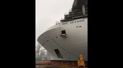 MSC offered the media and travel partners a look at the upcoming MSC Seaside, which is under construction at Fincantieri's yard in Monfalcone, Italy, and is to be the first MSC ship delivered directly to the North American market. The ship has a broad promenade up to 20 feet wide on Deck 8 to accentuate the connection to the sea.