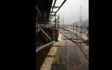 The catwalk, connecting the fore and aft promenades on the Seaside, will have a glass floor.