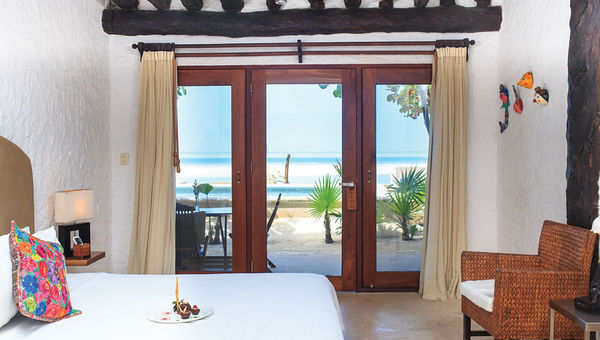 A junior suite at Las Nubes. A junior suite at Las Nubes.