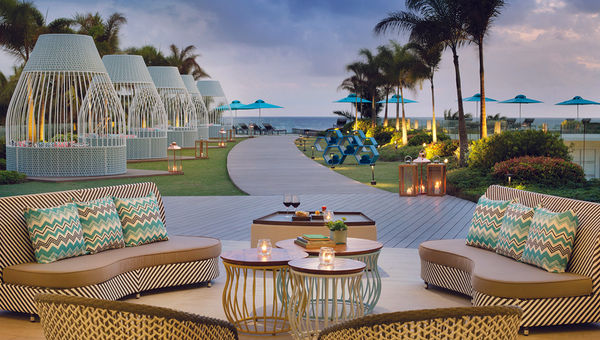 The lounge in the lobby and the walkway of the Lind Hotel on Boracay, an oasis tucked at the end of White Beach. The lounge in the lobby and the walkway of the Lind Hotel on Boracay, an oasis tucked at the end of White Beach.