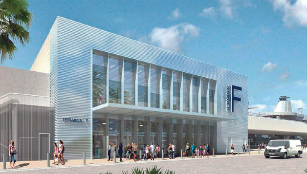 The remodeled Terminal F at PortMiami will be occupied by MSC Cruises and have a VIP lounge. The remodeled Terminal F at PortMiami will be occupied by MSC Cruises and have a VIP lounge.