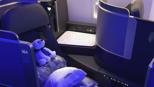 The new Polaris-configured Boeing 777-300 will transport paying passengers for the first time on Thursday with service from Newark to San Francisco.