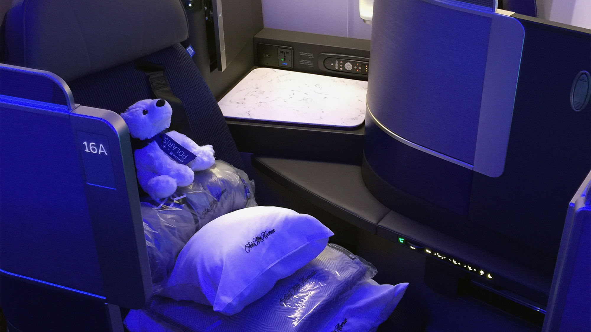 United sweats the details in new business class