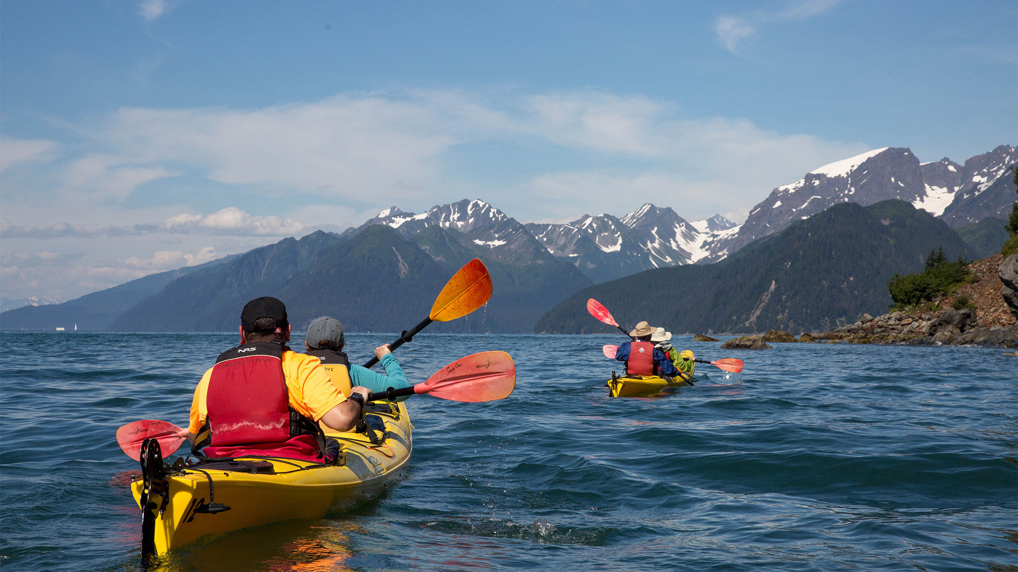 Austin Adentures' Alaska tours feature kayaking as an excursion.