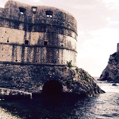 The Pile Gate served as King Joffrey’s perch in “Game of Thrones.”