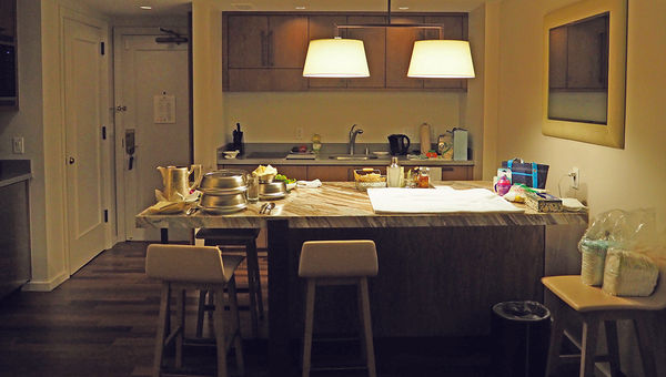 The Ritz-Carlton’s residential suite. The Ritz-Carlton’s residential suite.