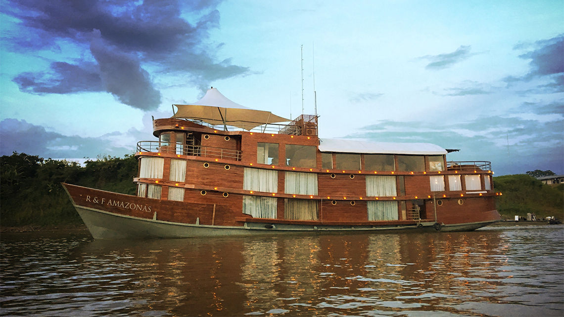 The Amazonas will begin taking passengers along the Peruvian Amazon in April.