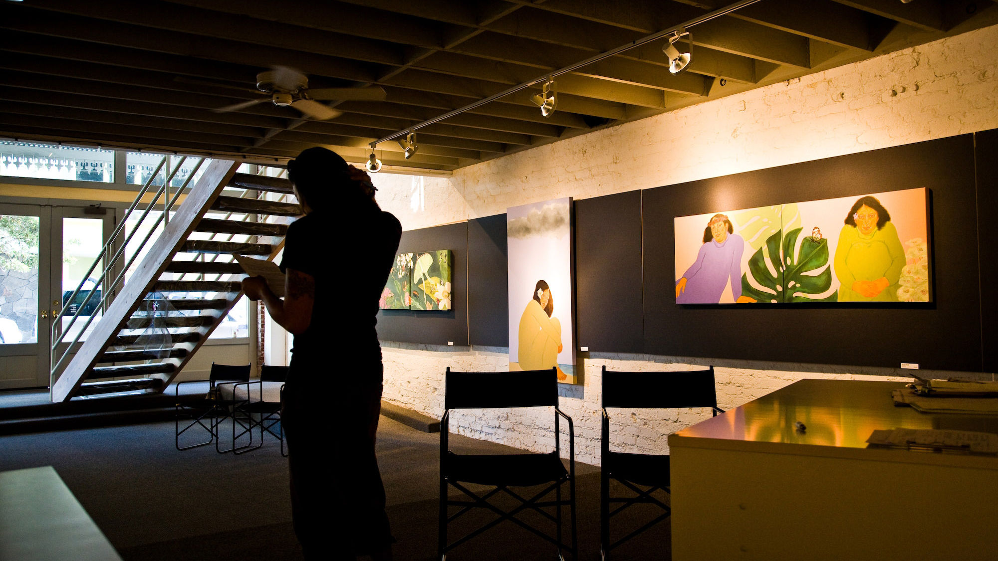 The Pegge Hopper Gallery is one of the popular stops along the Chinatown Art Walk.