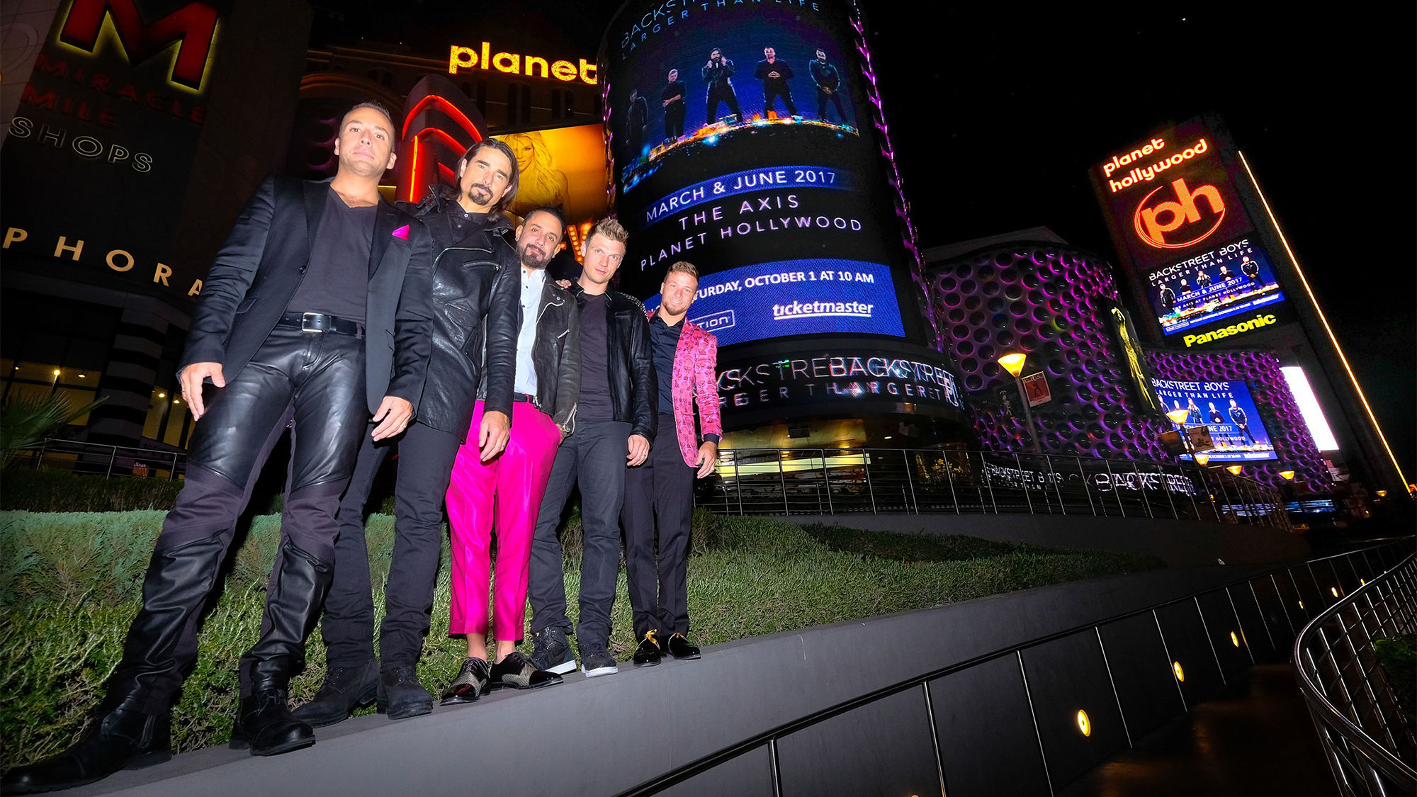 The Backstreet Boys are the latest pop act to launch a residency at Planet Hollywood.