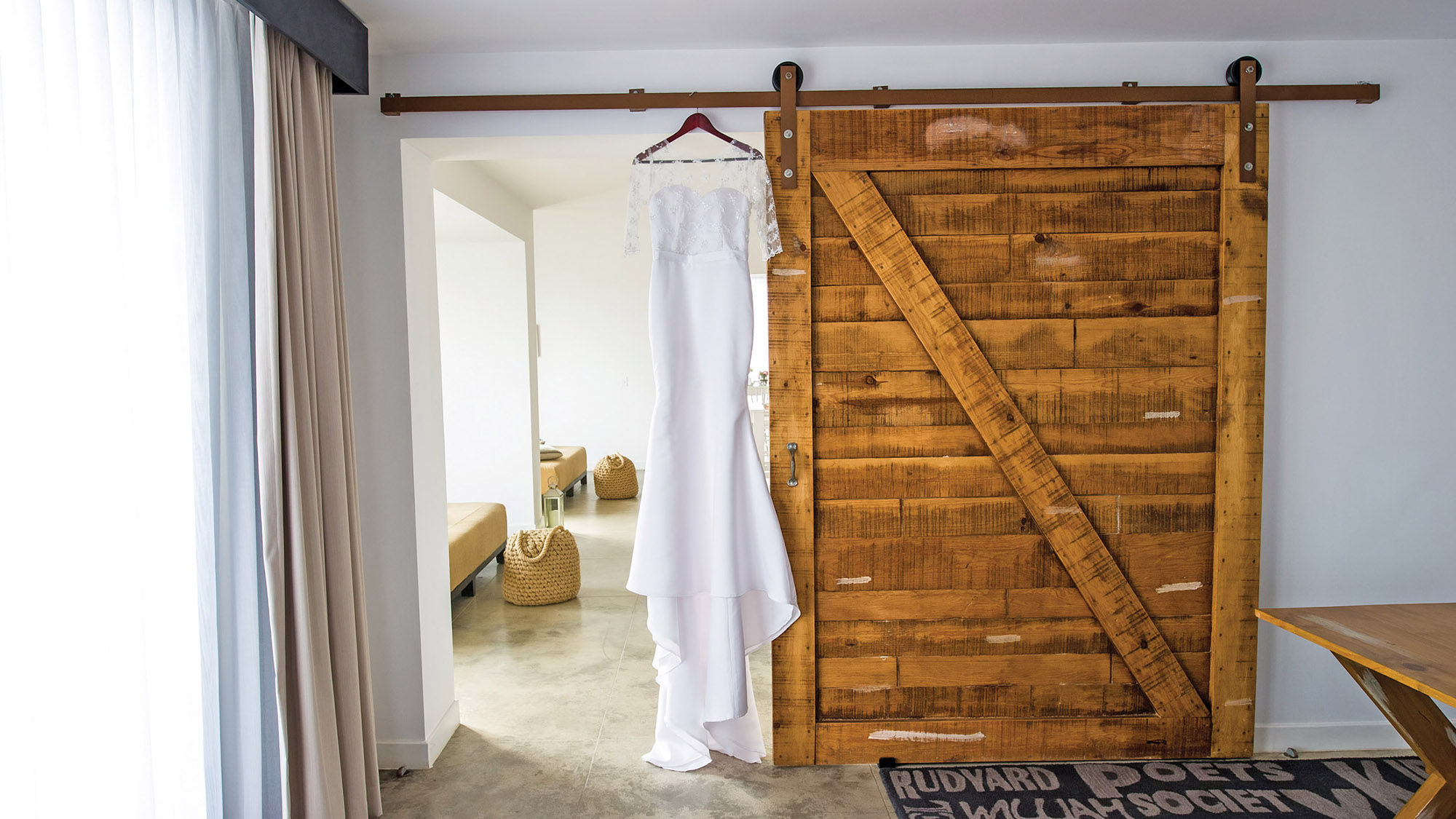 The bridal suite at the Hotel El Ganzo, a boutique lifestyle resort in Cabo San Lucas.