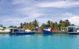 Although there are 200 inhabited islands in the Maldives, most guests spend their time only on the resort island at which they’re staying. Some resorts, like Outrigger’s Konotta, offer opportunities to visit islands to better understand Maldivian culture. Nadalla is, like all the country’s islands, less than eight feet above sea level at its highest point.