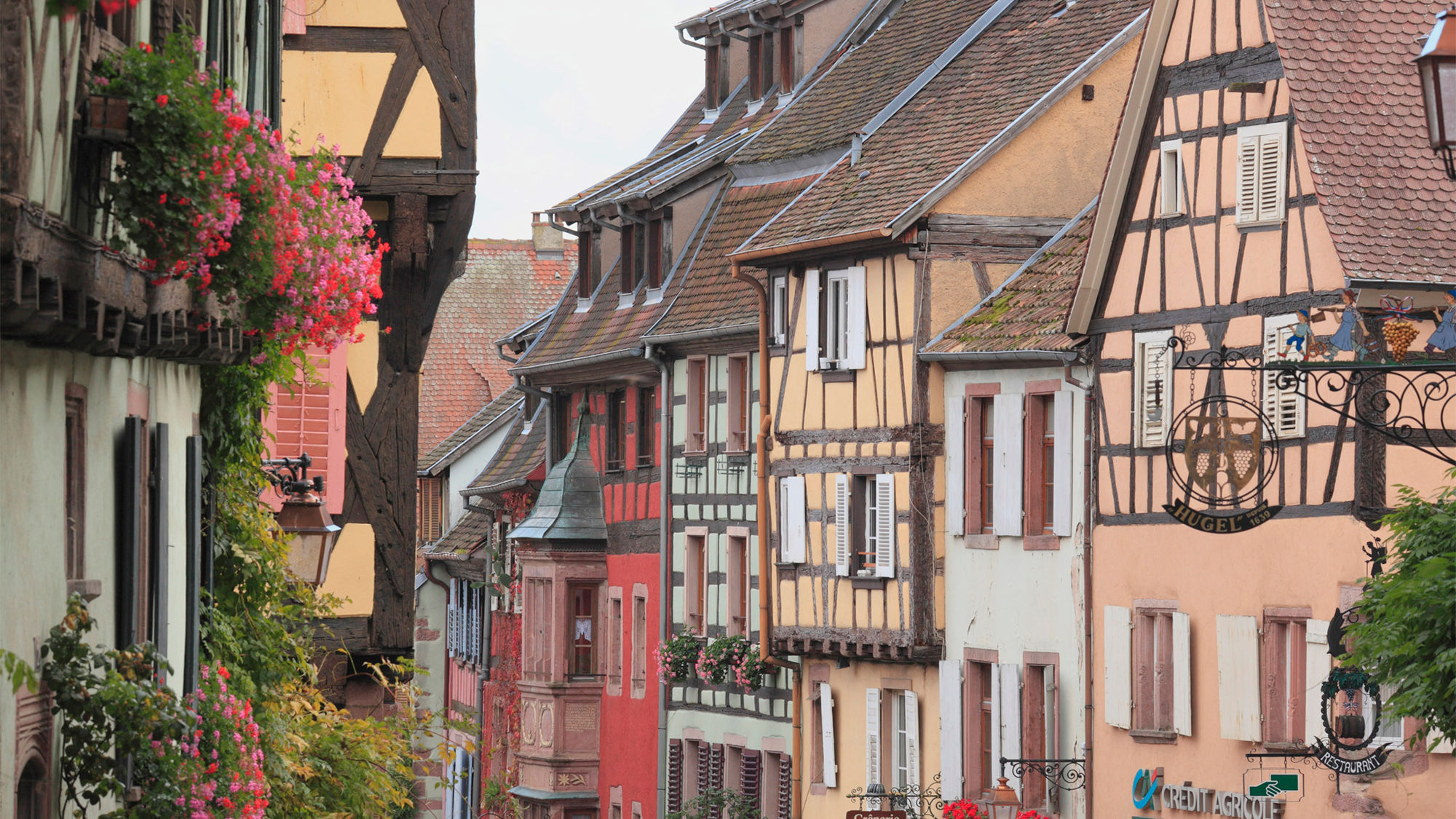 Disney's "Beauty and the Beast" river cruise features a tour of Riquewihr, a French village that evokes Belle's hometown from the movie.