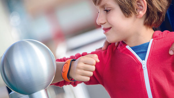 The MagicBand work in concert with FastPass+ and the My Disney Experience app to enable guests to plan trips in advance.