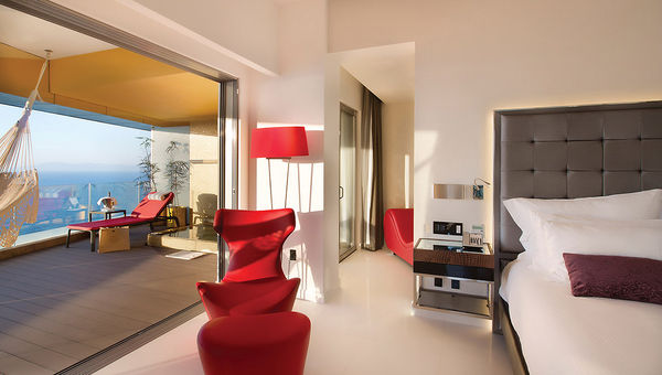 A suite at the Hotel Mousai, south of Puerto Vallarta. A suite at the Hotel Mousai, south of Puerto Vallarta.