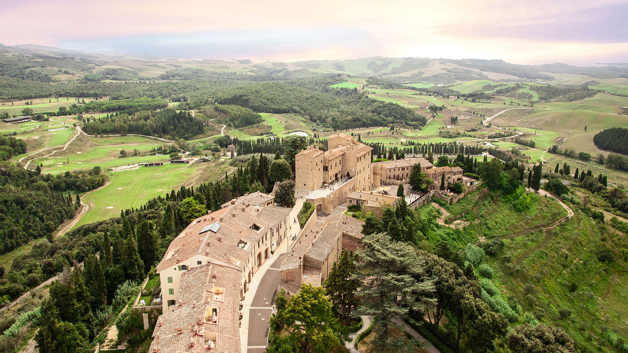Set to open March 31, Italy's Toscana Resort Castelfalfi is located in an 800-year-old village.