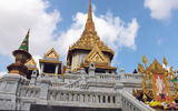 At the invitation of the Tourism Authority of Thailand, destinations editor Eric Moya recently visited Bangkok and Trat province to experience off-the-beaten-path destinations and activities. Pictured here, the Temple of the Golden Buddha. Memorials to King Bhumibol, who died in October, can be seen throughout the country.