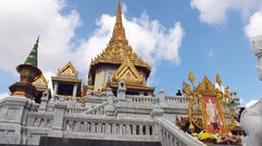 At the invitation of the Tourism Authority of Thailand, destinations editor Eric Moya recently visited Bangkok and Trat province to experience off-the-beaten-path destinations and activities. Pictured here, the Temple of the Golden Buddha. Memorials to King Bhumibol, who died in October, can be seen throughout the country.