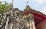 The Wat Pho temple complex in Bangkok.