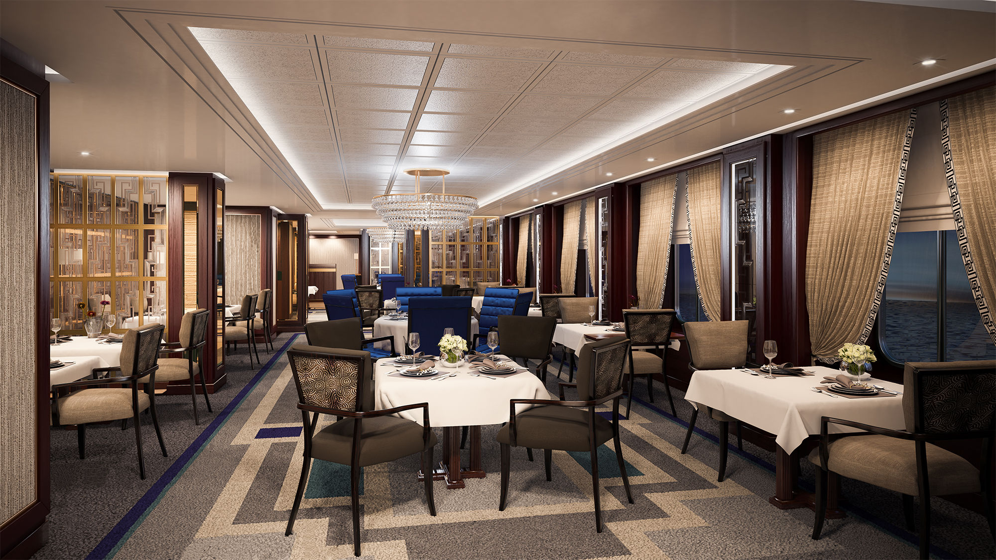 Cunard Line will add a new Brittania Grill restaurant to the Queen Victoria.