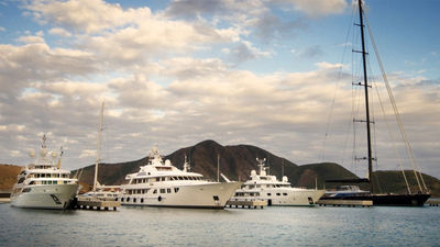 Shops and marina open at Christophe Harbour in St. Kitts