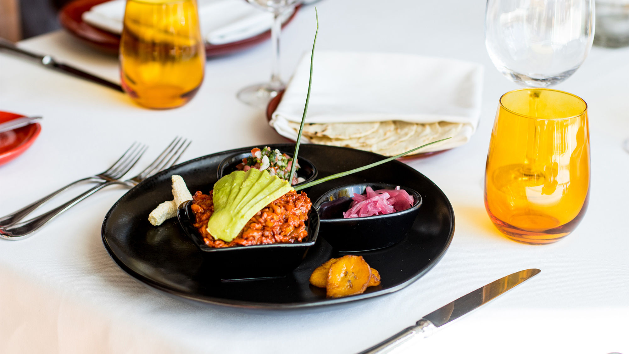 Cochinita setas, one of the new vegan menu items at Grand Velas Riviera Nayarit.