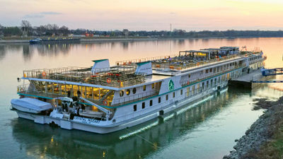 The Crystal Mozart river ship. Details have yet to be released on when Crystal's ships will go to auction.
