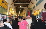 Nighttime shopping at Souq Waqif.