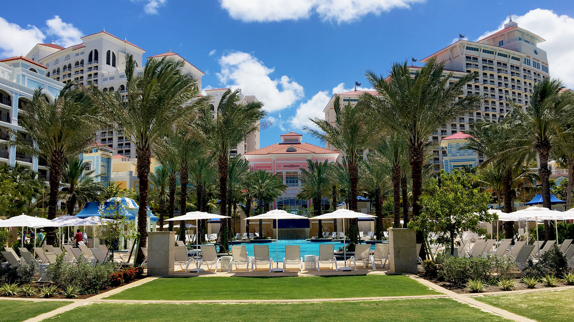 The Baha Mar resort when it opened last April.