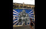 Street art in the up and coming Getsemani neighborhood of Cartagena.