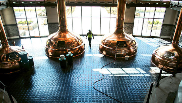 The Sierra Nevada taproom in Mills River, N.C., outside of Asheville. The region became a draw for beer tourism after earning Beer City USA accolades in 2009 by writer Charlie Papazian. The Sierra Nevada taproom in Mills River, N.C., outside of Asheville. The region became a draw for beer tourism after earning Beer City USA accolades in 2009 by writer Charlie Papazian.