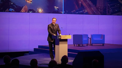 "You have accept in your industry that you are going to see greater emphasis on using technology ensuring that we inspect people's credentials at borders and making sure we expel illegal overstayers," Cameron said.