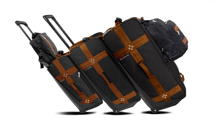 What's New, What's Hot is Travel Weekly's look at useful and fun travel gadgets, edited by Joe Rosen. First up, TRS Ballistic Luggage by Club Glove. The first notable feature in the line is its built-in ''train'' system that allows several of the wheelable bags to be connected and pulled by one person. A second feature is the material that covers the soft-sided bags: It's military grade, tear-resistant ballistic nylon. Also, each of the distinctively shaped bags comes with detached packing modules to keep things organized.