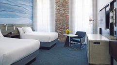 Over the last two decades, hotel brands ranging from one-off independents to badges of the world's largest chains have embraced the ''lifestyle'' label. Here are a few recent attempts that hotel companies have made to harness the concept. First up is ''New-normal lifestyle,'' represented by Hyatt Centric (upper upscale, according to STR's chain scale). San Francisco's Hyatt Centric Fisherman's Wharf hotel, whose brand debuted in 2015, takes a more muted approach to the lifestyle sector, with soothing hues.