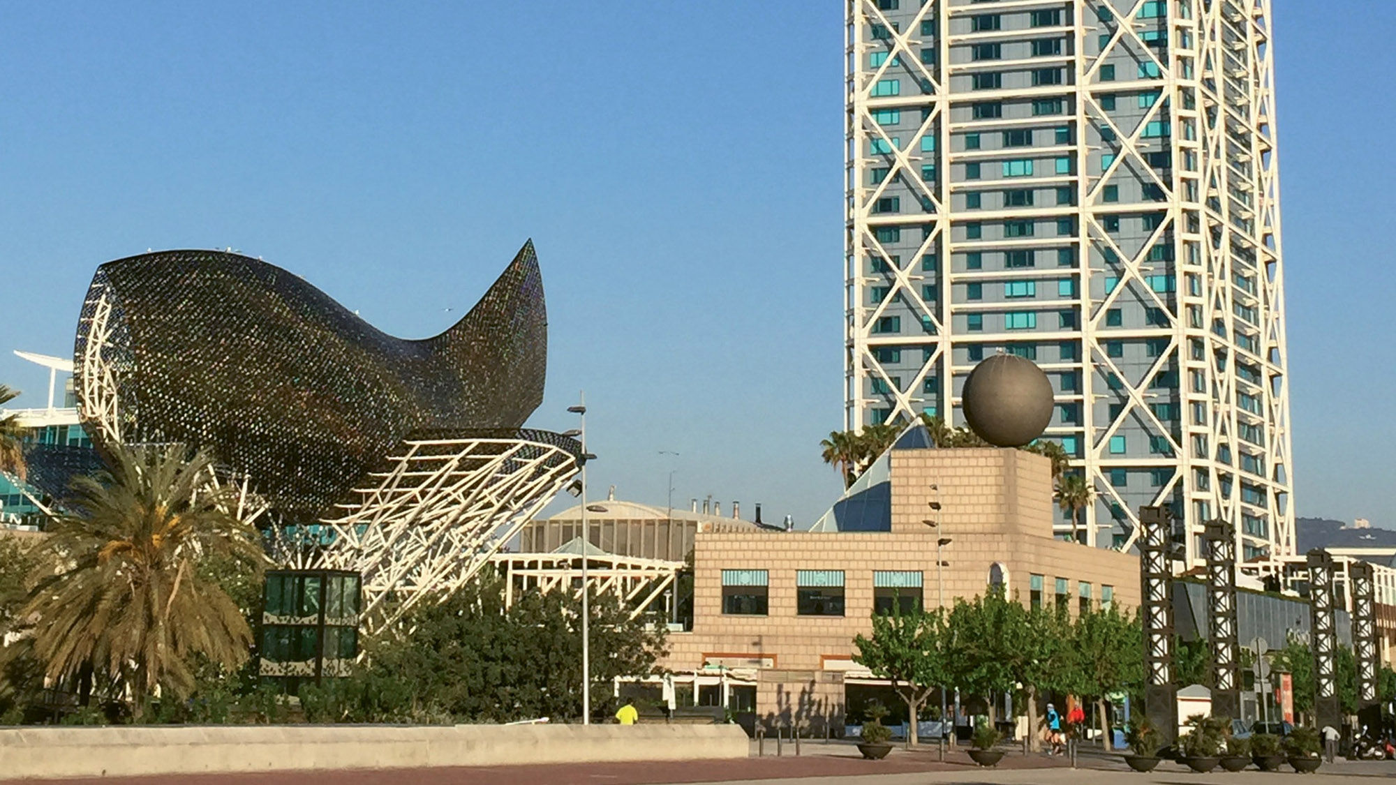 Striking views, more at Barcelona's stylish Hotel Arts