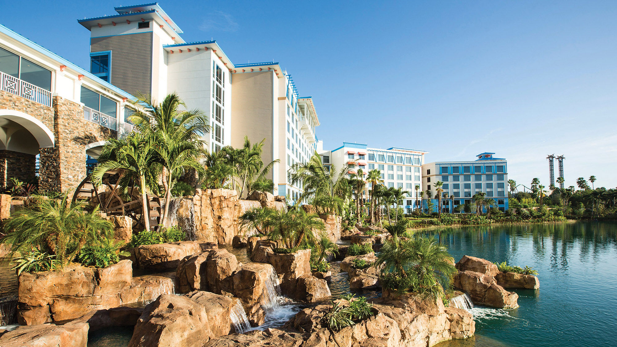 Opened in 2016, Loews Sapphire Falls Resort is the newest of the Universal/Loews hotels at Universal Orlando Resort.