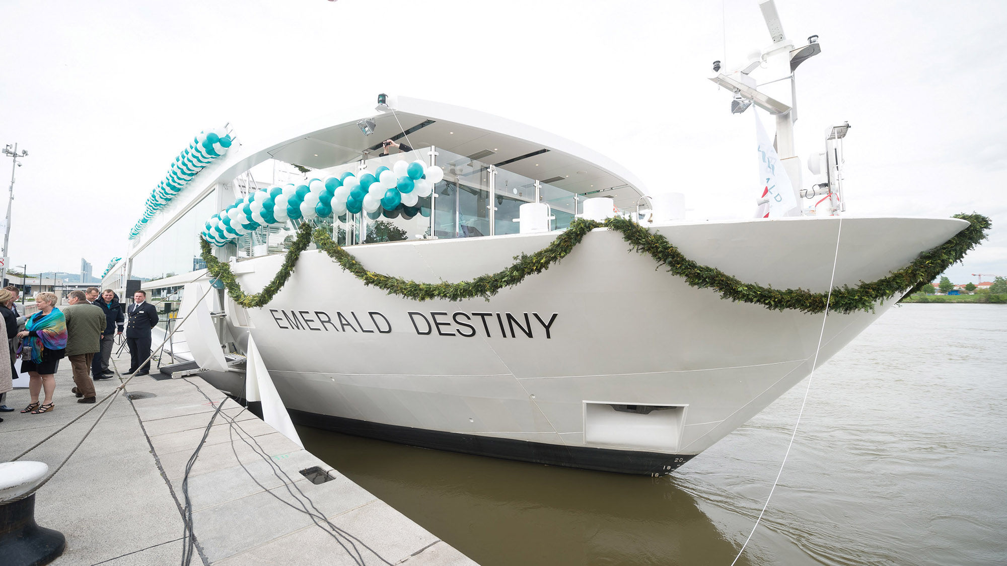 The Emerald Destiny is Emerald Waterways’ seventh river cruise vessel.